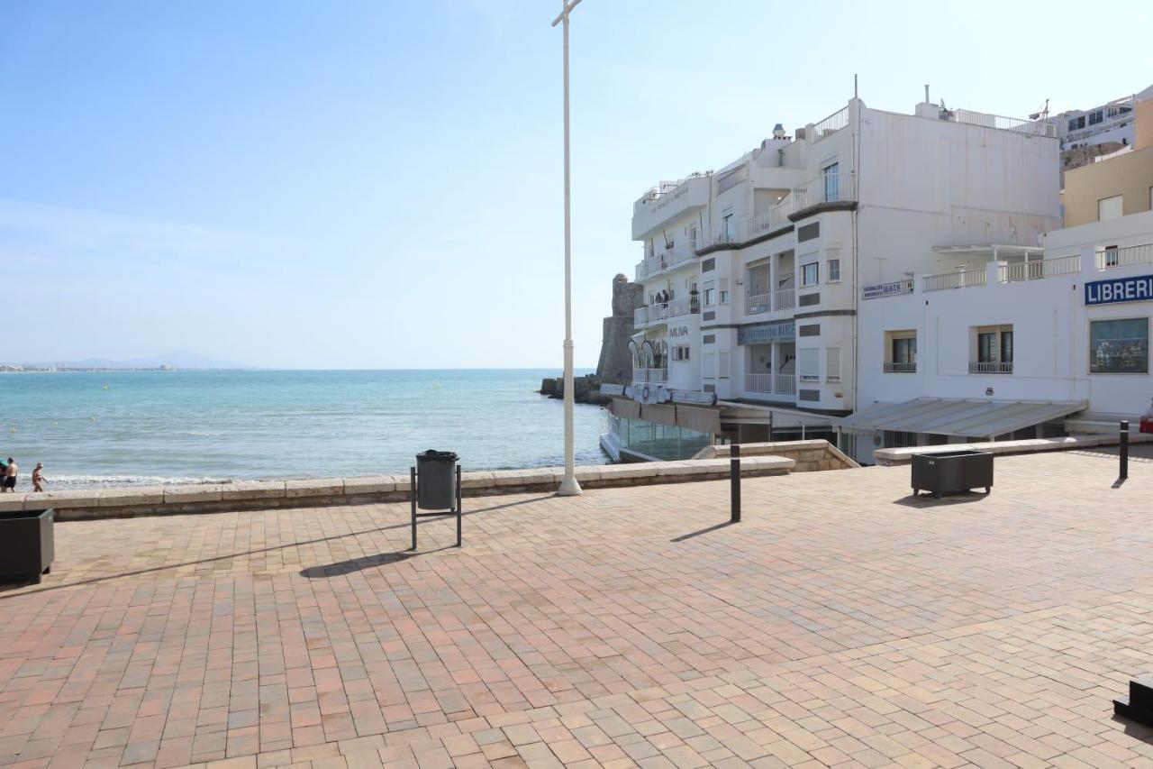 Apartamento Cerca Del Casco Antiguo Y A Un Paso De La Playa Norte Peniscola Bagian luar foto