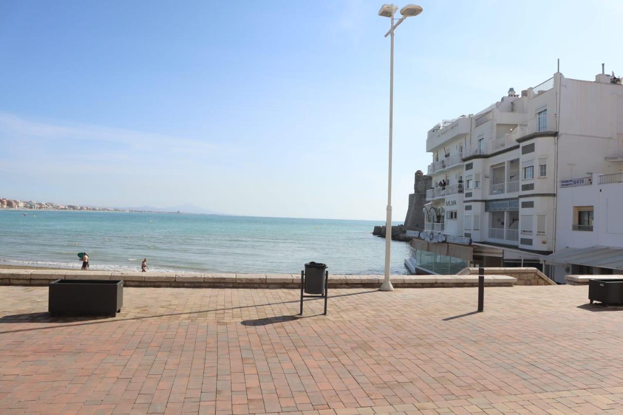 Apartamento Cerca Del Casco Antiguo Y A Un Paso De La Playa Norte Peniscola Bagian luar foto